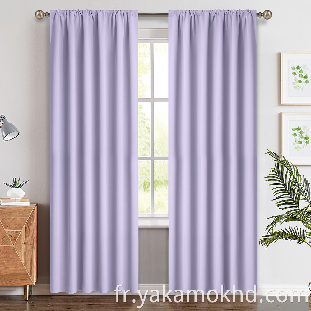 Lilac Curtains for Bedroom